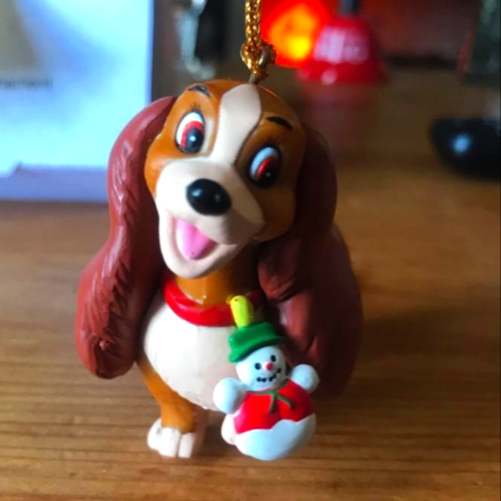 Disney's Christmas Magic collectible ornament (Lady)
